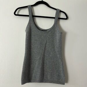 Cashmere grey tank top